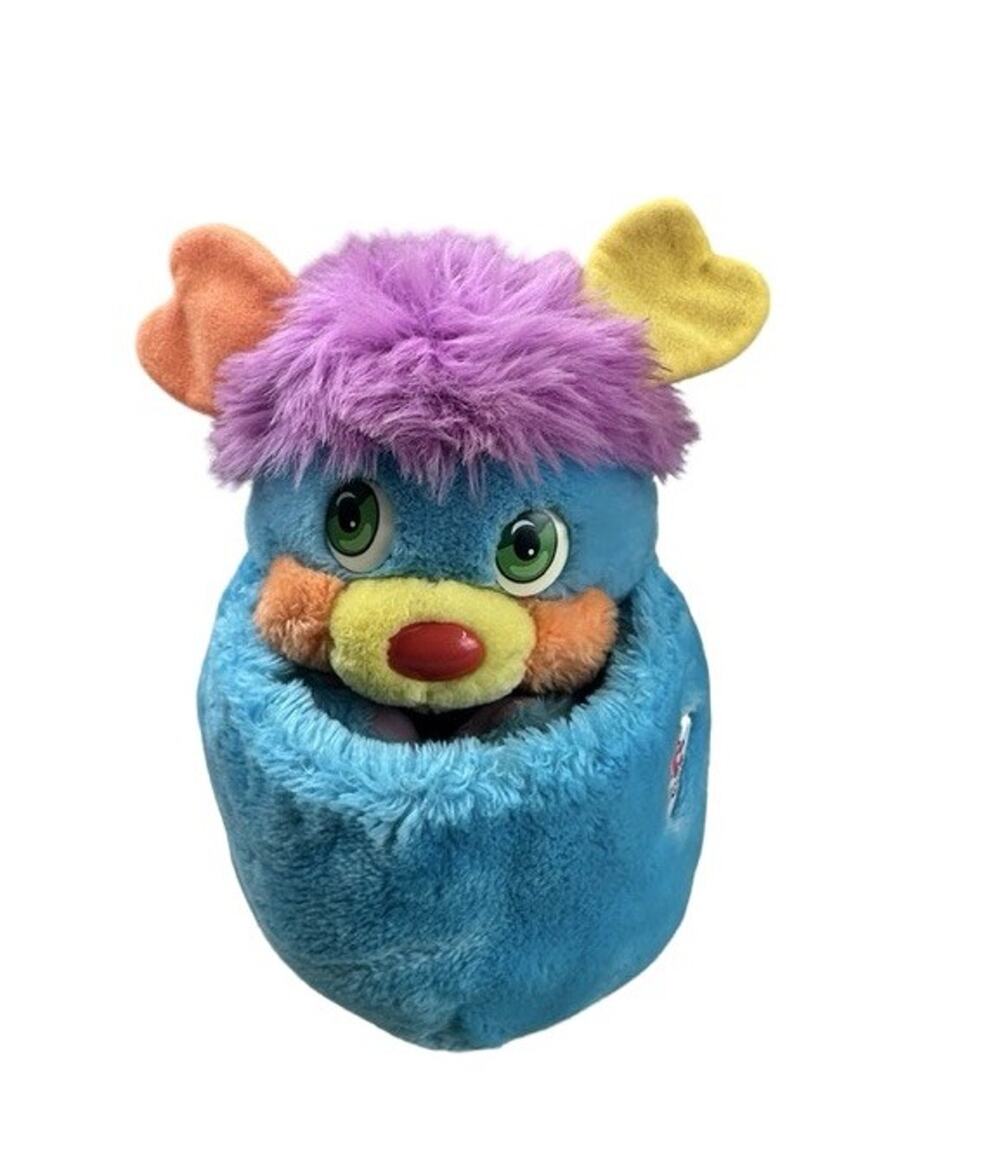 Popples Pretty Cool P.C. Large 13" Popple, Vintage Plush 80s Mattel 1986